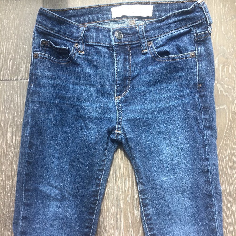 GAP mid-rise true skinny jeans